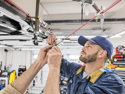 Garage Door Cable Repair in Whitman