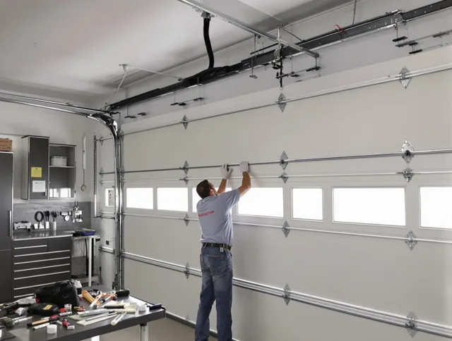 Garage Door Track Repair in Whitman