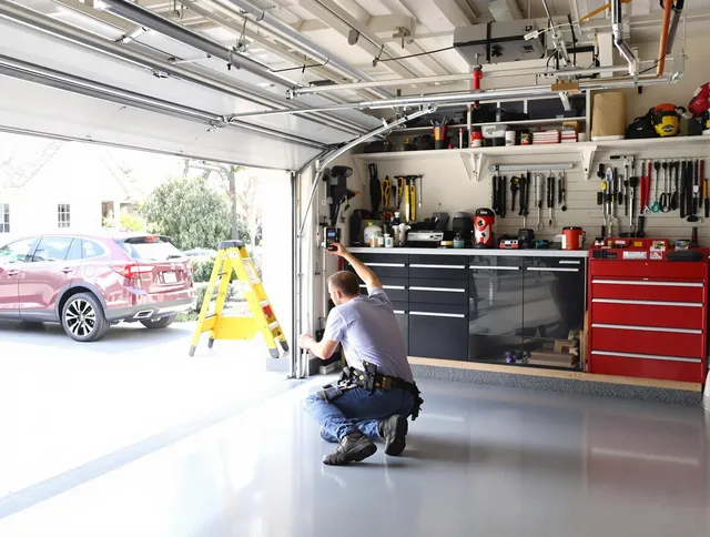 Local garage door repair service by Whitman Garage Door Repair in Whitman