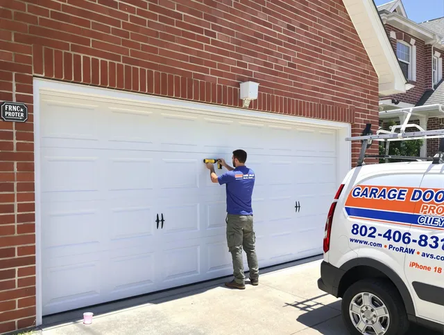 Local garage door repair service by Whitman Garage Door Repair in Whitman