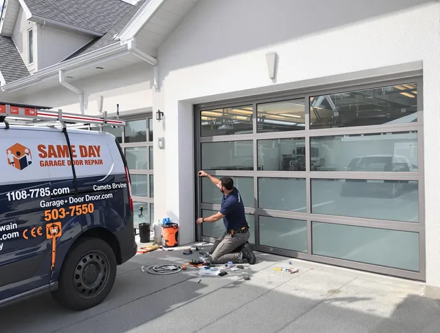 Same-day garage door repair service by Whitman Garage Door Repair in Whitman